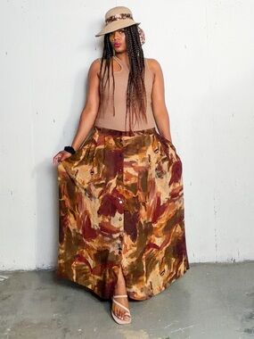 Michael Anthony Vintage Maxi Skirt, fits 14